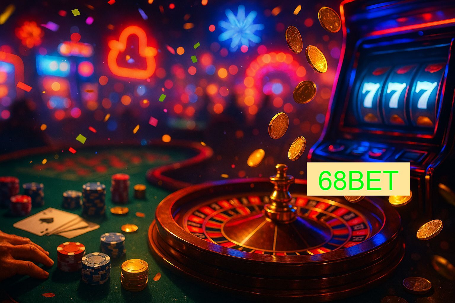 Jogos emocionantes no 68BET